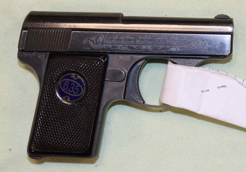 Pistola Zella Mehlis Modello 9 Calibro 6.35