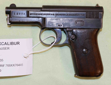 Pistola Mauser Modello 10 Calibro 6.35