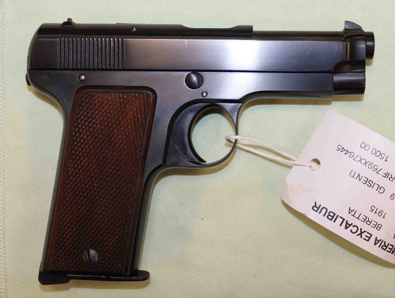 Pistola Beretta Modello 1915 Calibro 9 Glisenti