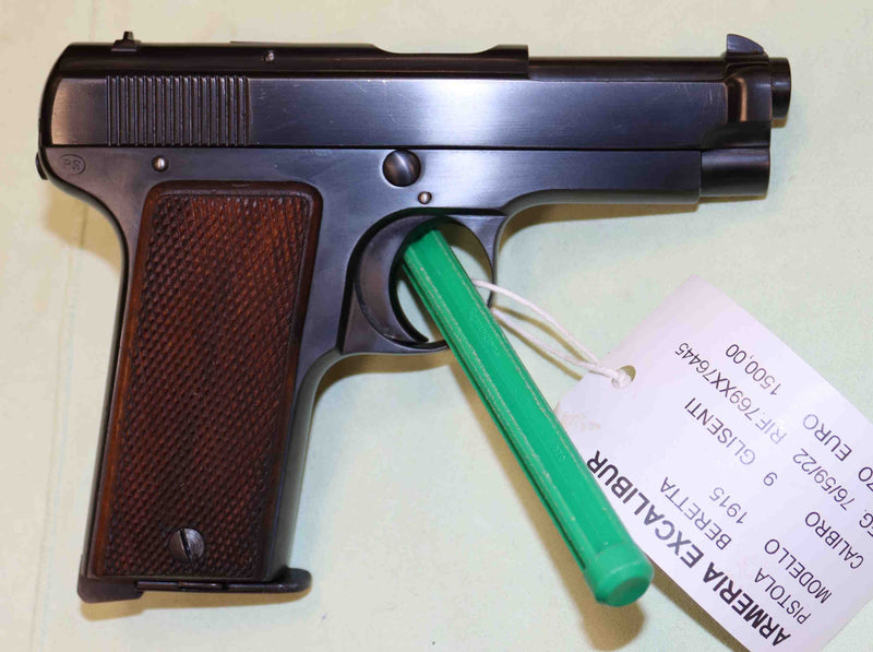 Pistola Beretta Modello 1915 Calibro 9 Glisenti