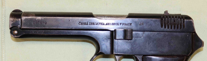 Pistola CZ Modello 38 Calibro 9 Corto