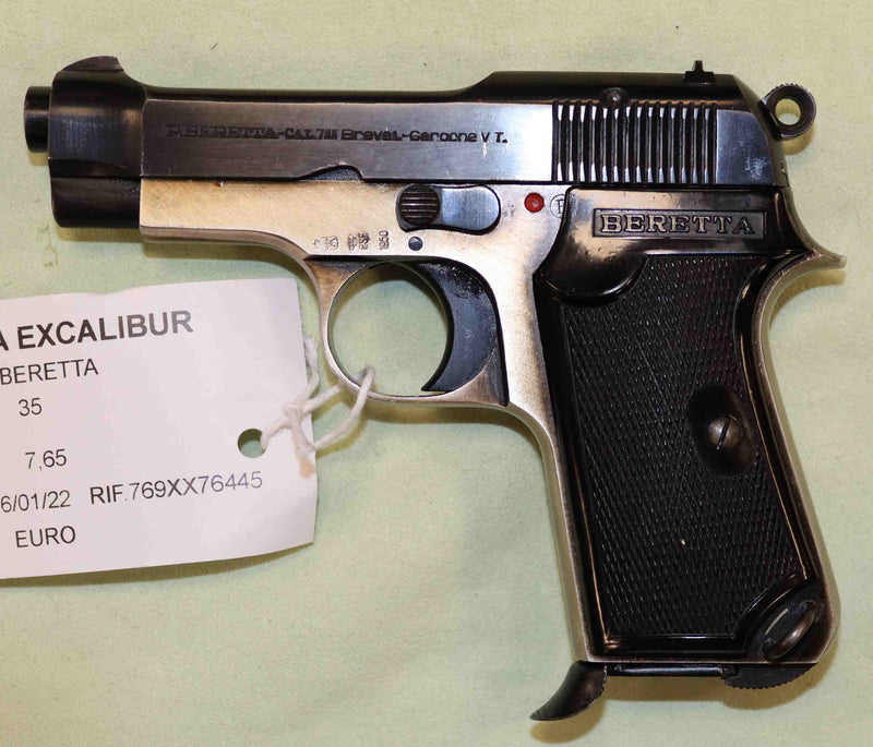 Pistola Beretta Modello 35 Calibro 7.65