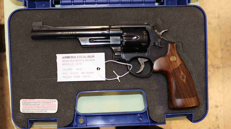 Revolver Smith & Wesson Modello 25-15 Calibro 45 LC