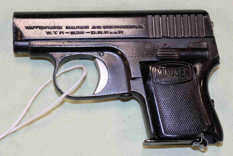 Pistola Mauser WTP Calibro 7.65