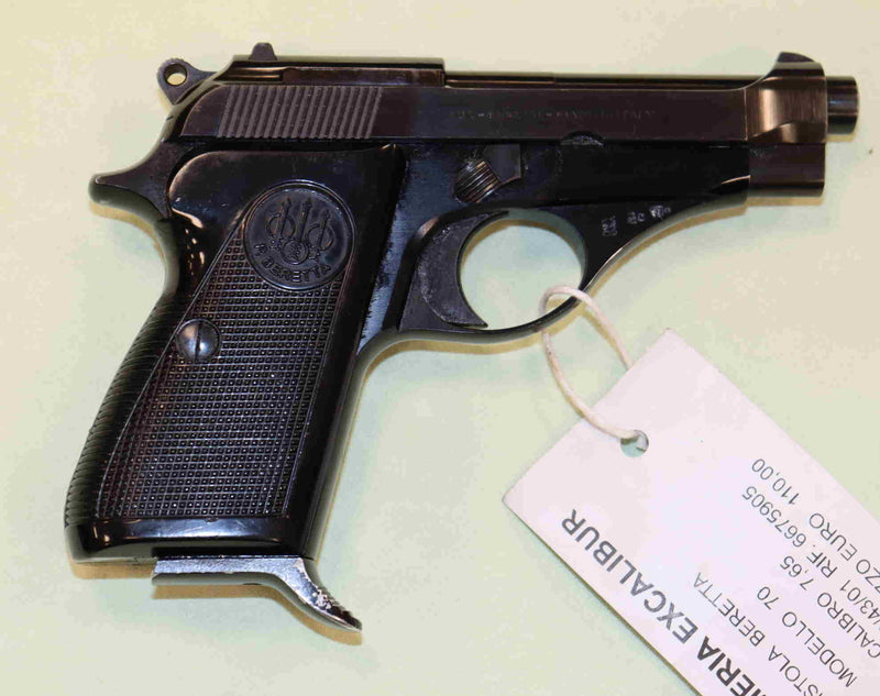 Pistola Beretta Modello 70 Calibro 7.65