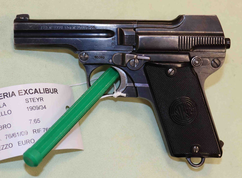 Pistola Steyr Modello 1909/34 Calibro 7.65