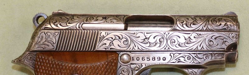 Pistola Astra Modello Cub Incisa Calibro 6.35