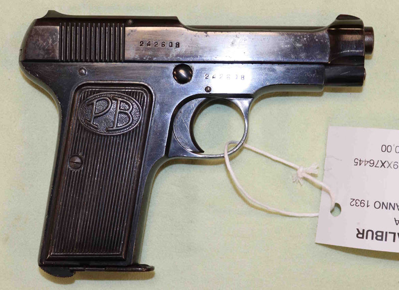 Pistola Beretta  Modello 1915-19 del 1932 Calibro 7.65