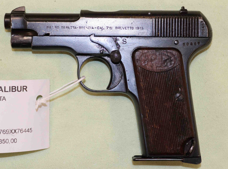 Pistola Beretta Modello 1915 Calibro 7.65