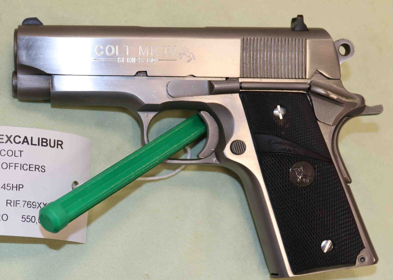 Pistola Colt Modello Officers Inox Calibro 45 HP