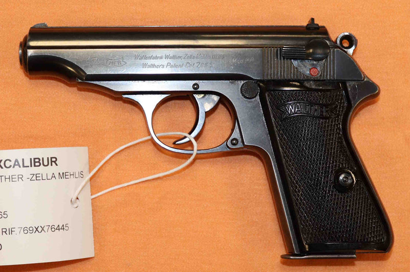 Pistola Walther - Zella Mehlis Modello PP Calibro 7.65 del 1940