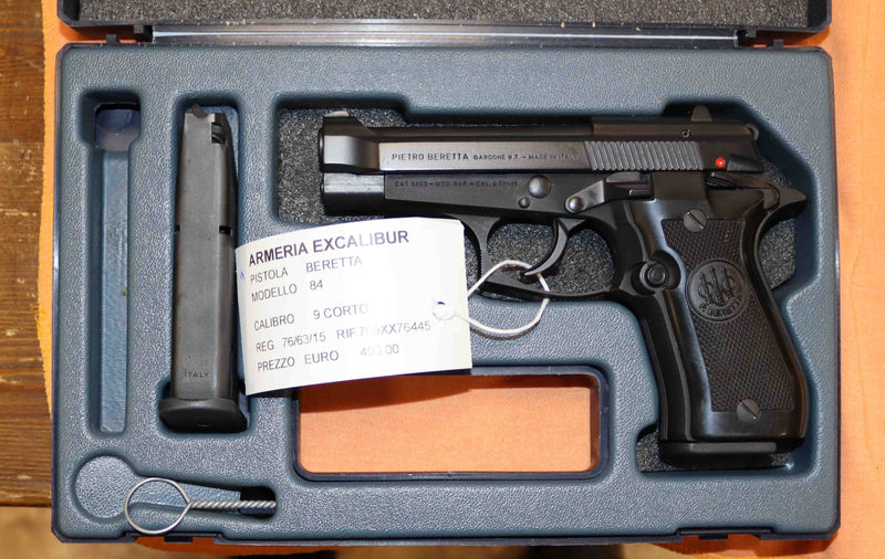 Pistola Beretta Modello 84F Calibro 9X17