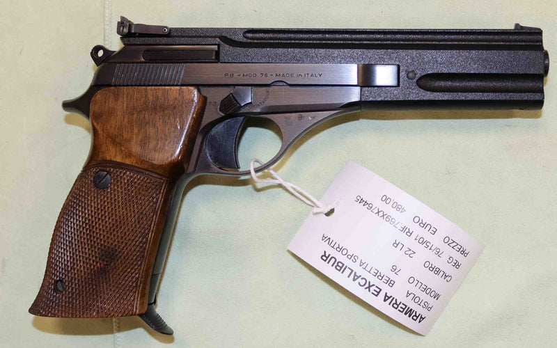 Pistola Beretta Modello 76 Calibro 22 LR Sportiva