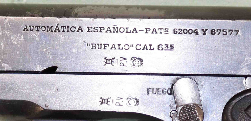 Pistola Espanola Modello Bufalo Calibro 6.35