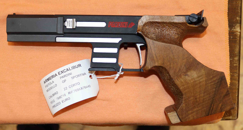 Pistola Pardini Modello GP Calibro 22 Corto