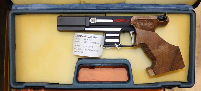 Pistola Pardini Modello GP Calibro 22 Corto