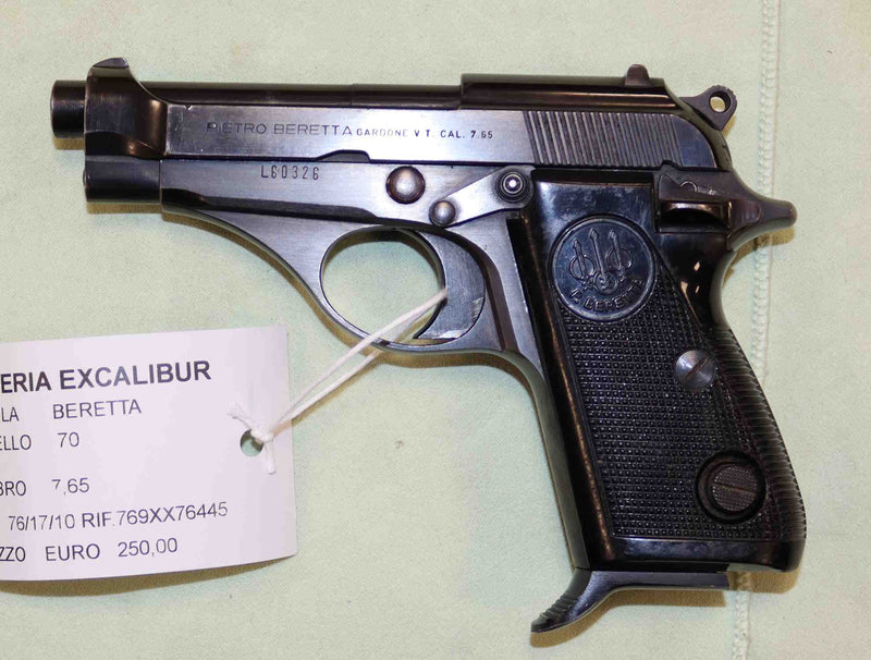 Pistola Beretta Modello 70 Calibro 7.65