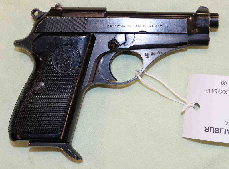 Pistola Beretta Modello 70 Calibro 7.65