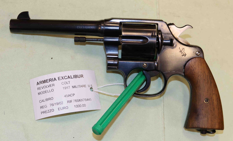 Revolver Colt Modello 1917 Militare U.S. Property Calibro 45 ACP