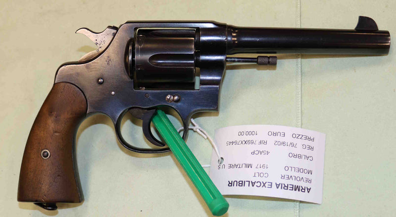 Revolver Colt Modello 1917 Militare U.S. Property Calibro 45 ACP