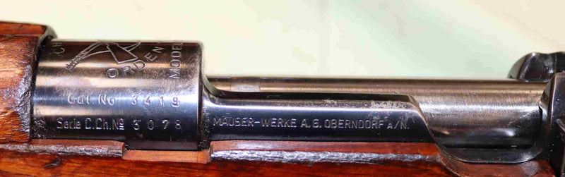 Carabina Mauser 1935 Chile Calibro 7X57