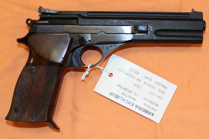 Pistola Beretta Modello 76 Calibro 22 LR Sportiva