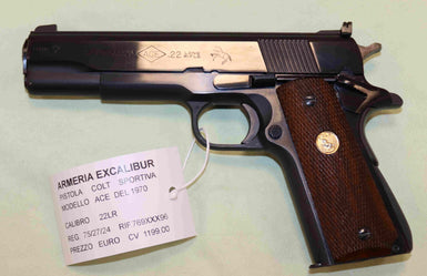 Pistola Colt Modello Ace (1970) Calibro 22LR Sportiva