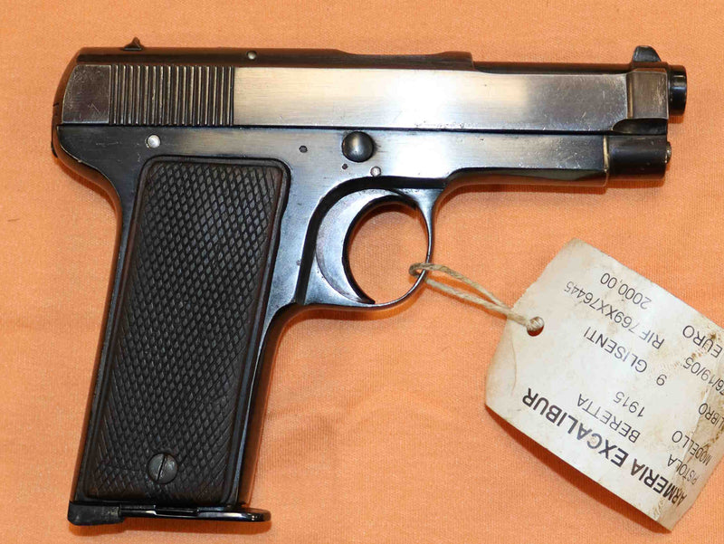 Pistola Beretta Modello 1915 Calibro 9 Glisenti