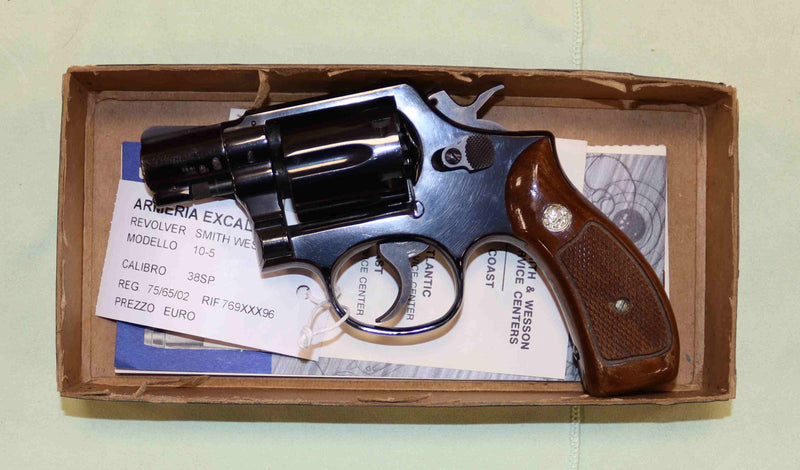 Revolver Smith & Wesson Modello 10-5 Calibro 38 SP