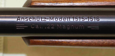 Carabina Anschutz Modello 1515-1516 Calibro 22 Magnum