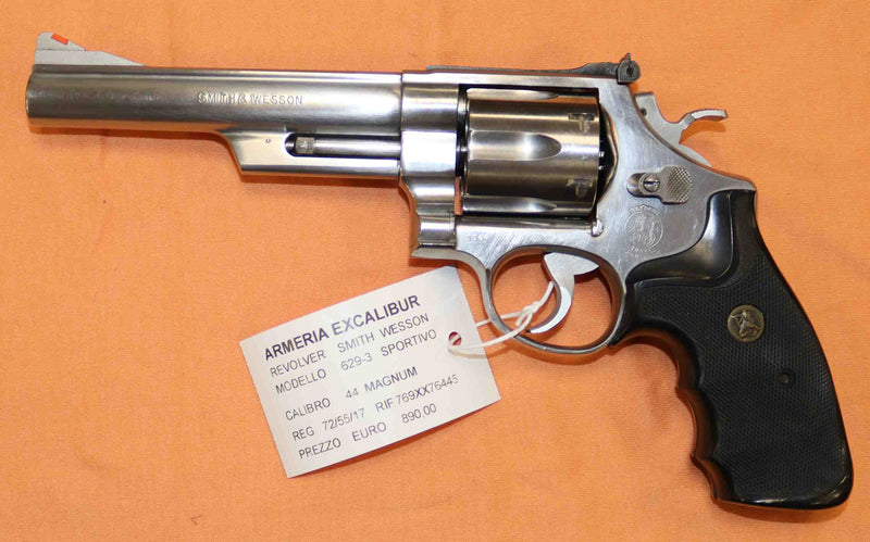 Revolver Smith & Wesson Modello 629-3 Calibro 44 Magnum Sportiva