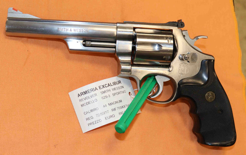 Revolver Smith & Wesson Modello 629-3 Calibro 44 Magnum Sportiva