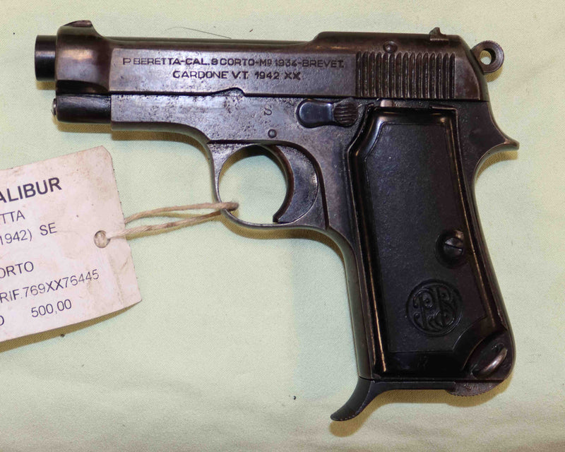 Pistola Beretta Modello 1934 (1942) SE Calibro 9 Corto