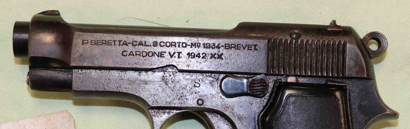 Pistola Beretta Modello 1934 (1942) SE Calibro 9 Corto