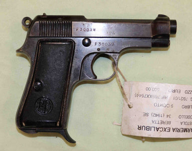 Pistola Beretta Modello 1934 (1942) SE Calibro 9 Corto