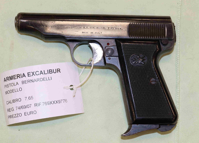 Pistola Bernardelli Calibro 7.65