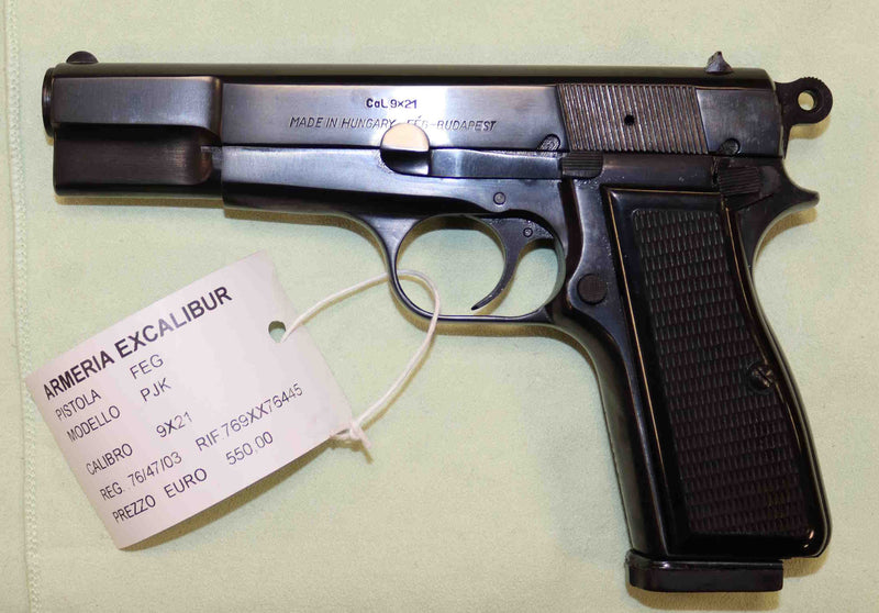 Pistola Feg Modello PJK Calibro 9X21