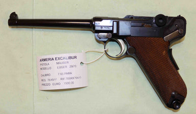 Pistola Mauser Luger Modello 29/70 Parabellum Calibro 7.65 Para