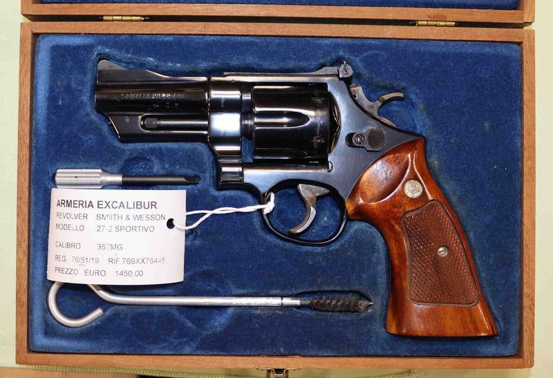 Revolver Smith & Wesson Modello 27 Calibro 357MG Sportivo