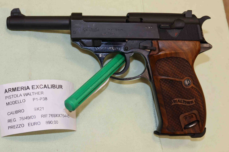 Pistola Walther Modello P1 Calibro 9X21