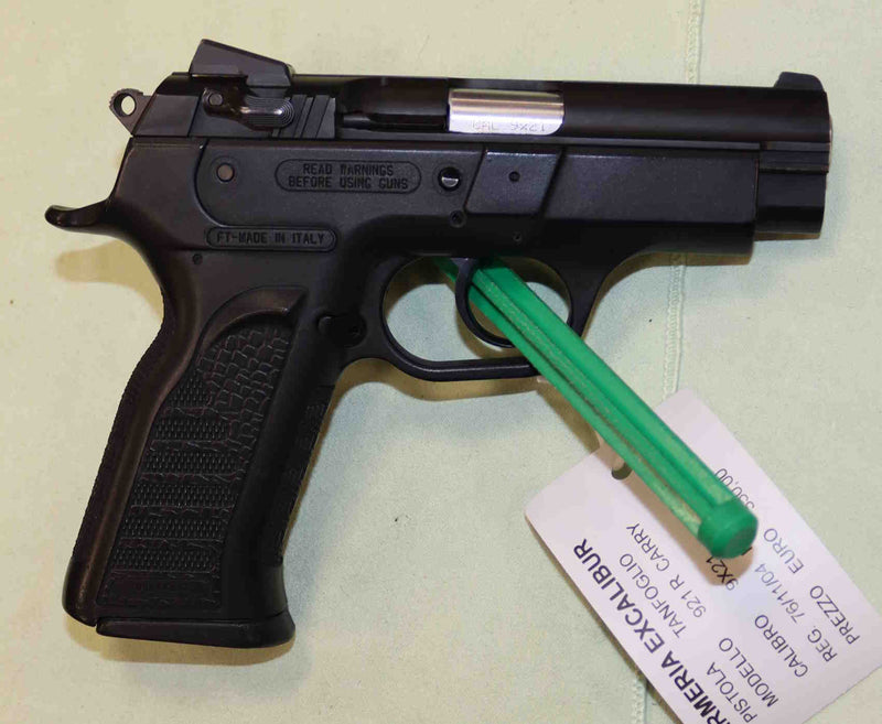 Pistola Tanfoglio Modello 921 Carry Calibro 9X21