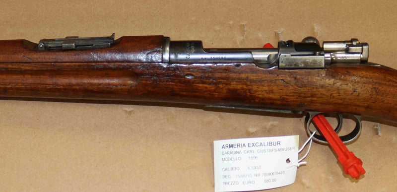 Carabina Carl Gustafs-Mauser Modello 1896 Calibro 6.5X55