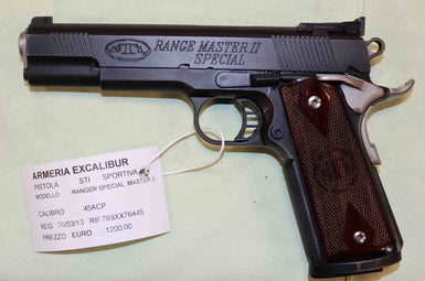 Pistola STI Modello Ranger Special Master II Calibro 45 ACP