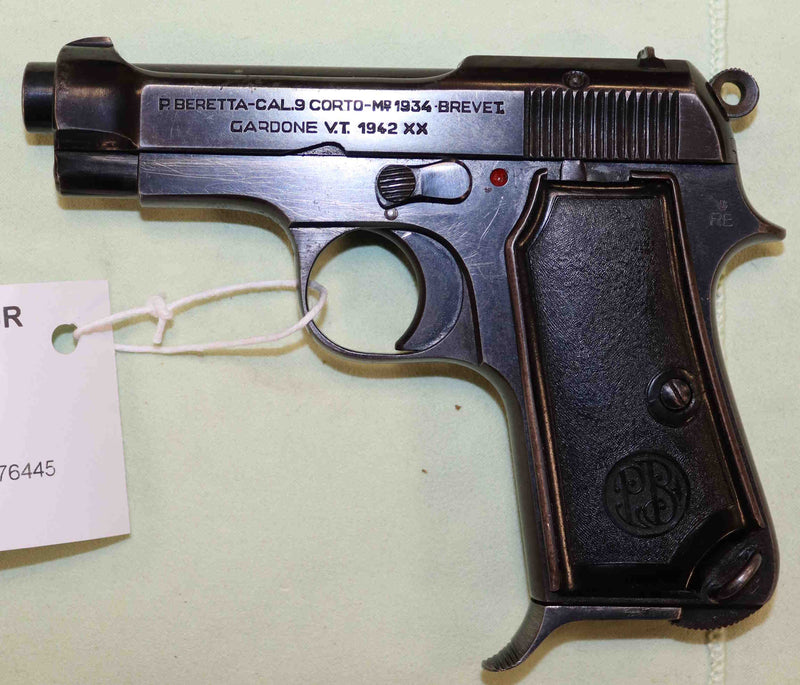 Pistola Beretta Modello 1934 Regio Esercito Calibro 9 Corto