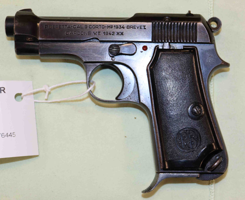 Pistola Beretta Modello 1934 Regio Esercito Calibro 9 Corto