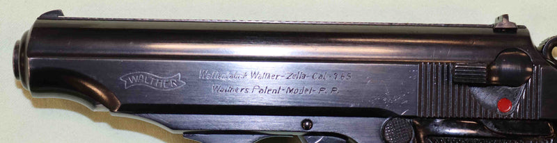 Pistola Walther Modello PP Calibro 7.65