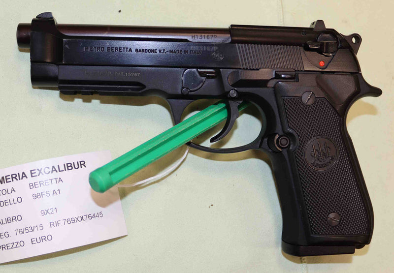 Pistola Beretta 98FS A1 Calibro 9X21