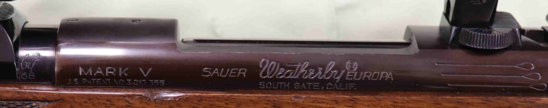 Carabina Sauer Weatherby Calibro 6.5x68 con Ottica