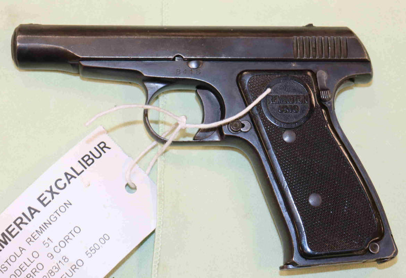 Pistola Remington Modello 51 Calibro 9x17