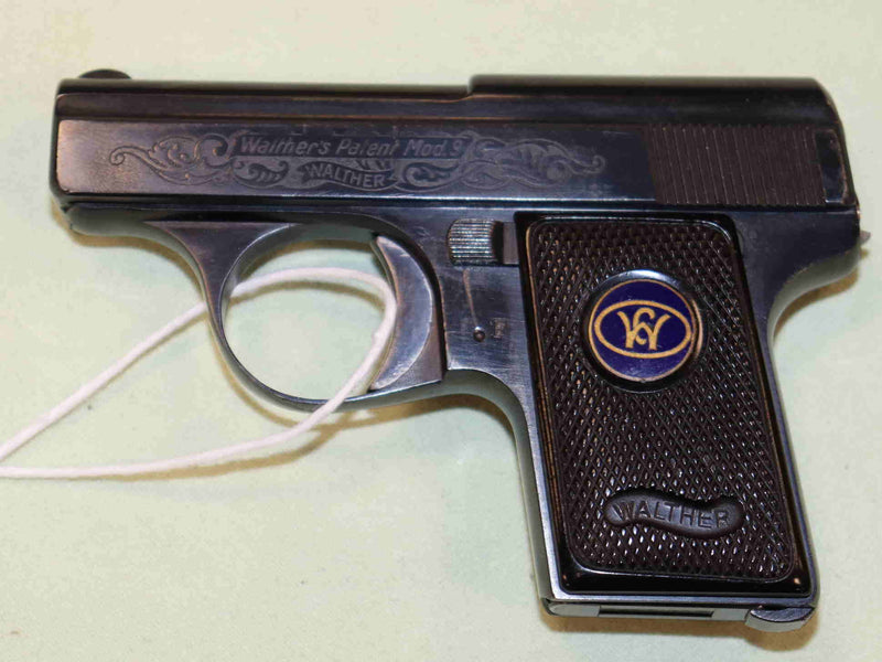 Pistola Walther Zella-Mehlis Modello 9 Calibro 6.35